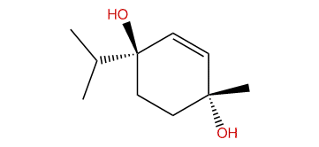 (1S,4R)-1-Isopropyl-4-methylcyclohex-2-ene-1,4-diol